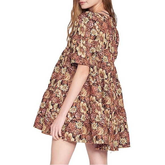 COPY - NWT En Saison Luisa Jacquard A-Line Mini Dress tapestry size medium MSRP… - Picture 6 of 12